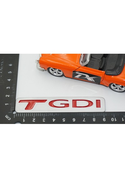 Dk Tuning Kia Tgdi 3m Gri Kırmızı Bagaj Logo Arma Amblem Bagaj Arma