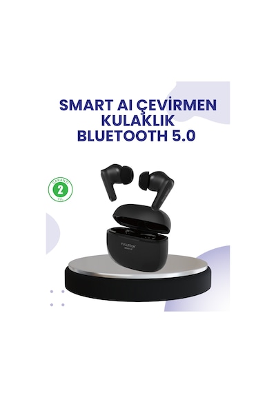 Çift - 884 - Mikrofonlu Kablosuz Kulaklık Anc Enc Ve - Kmrsfres - Oyun Modlu