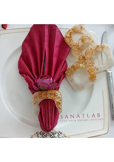 Peçete Yüzüğü Epoksi Kalıbı Model 2