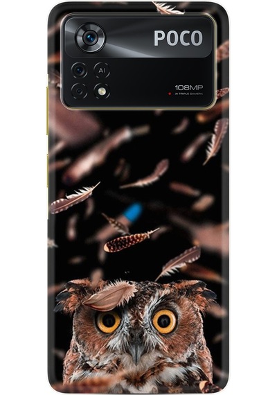Xiaomi Poco X4 Pro 5G Kılıf Resimli Silikon Green Prizma 1347
