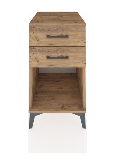 Kronos Komodin 2 Çekmeceli 44x59x80 Çam-çam Çam
