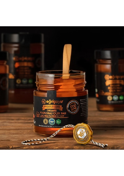 Eğriçayır Polifloralı Organik Çiçek Balı 300 G