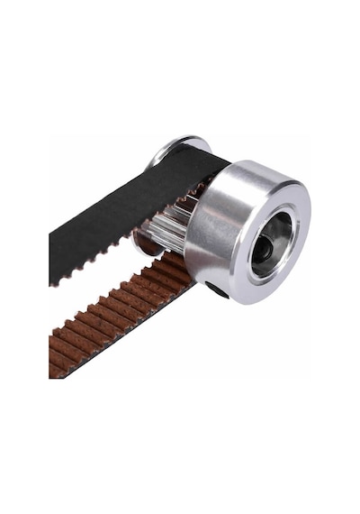 GT2 16 Diş Alüminyum Kasnak 5mm Delik Çapı 6mm Kayış Zamanlayıcı Doğrusal Hareket