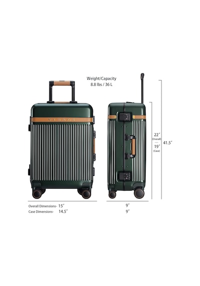 Verage Gm20076w Erkek Valiz GM20076W-R1938 Yeşil