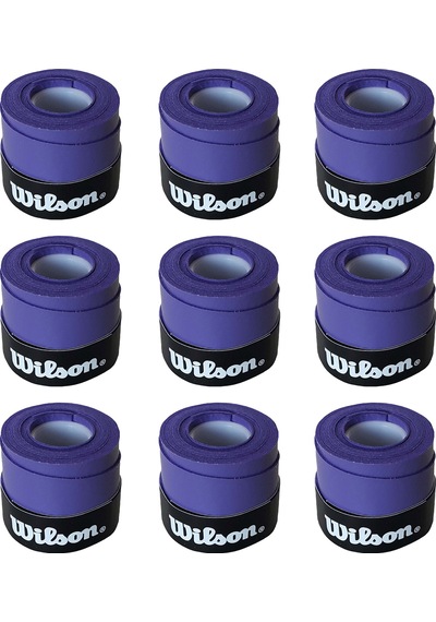 Wilson Comfort Bowl O'grips 9 Adet Grip Tenis Raketi Gribi Mor