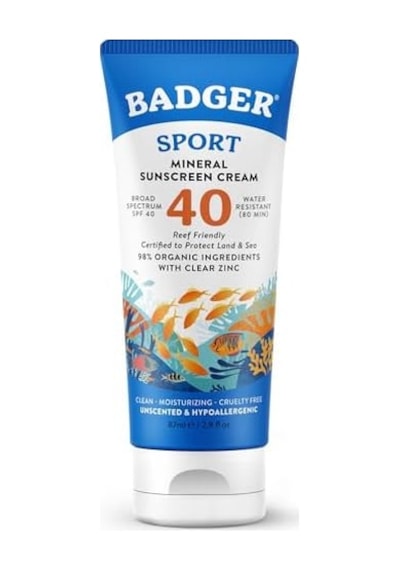 Badger Clear Zinc Kokusuz Güneş Kremi Spf40 87 Ml