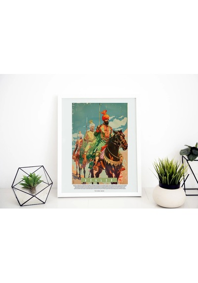 Kökler Serisi No:35 Art Print