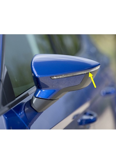 Seat Arona 2018-2022 Sol Dis Ayna Sinyal Lambasi Led 5F0949101B 542932305