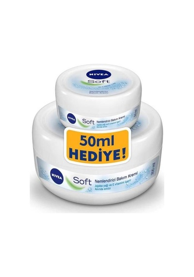 Nivea Soft Kavanoz Krem 300 Ml+50 Ml Set