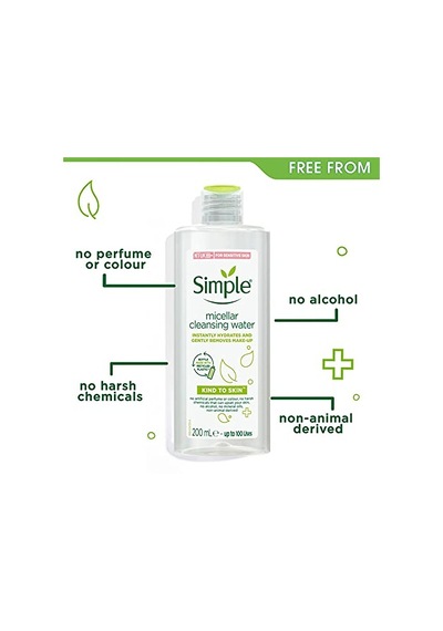 Simple Micellar Makyaj Temizleme Suyu 200ml