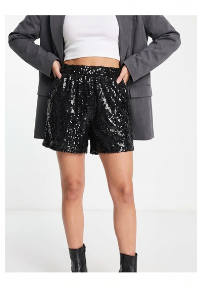 Fashion Cocktail Yansımalı Yüksek Bel Payet Dökümlü Pullu Payetli Bel Lastikli Parıltılı Mini Yüksek Bel Kombin Gece Kokteyl Şort siyah Fashion Cocktail Yansımalı Yüksek Bel Payet Dökümlü Pullu Payetli Bel Lastikli Parıltılı Mini Yüksek Bel Kombin Gece Kokteyl Şort siyah