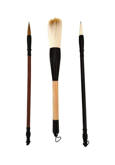Tahrir Fırçası Koyun Kılı Büyük Boy 1.kalite, Sırlama, Çini, Vazo, Seramik, Sulu Boya, Brushpen-3ad