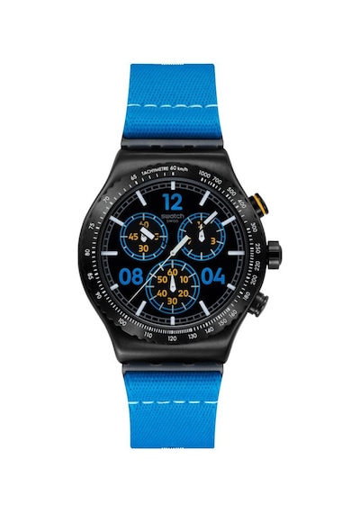 Yvb100 Swatch Moments İn Blue Erkek Kol Saati Çok Renkli