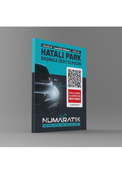 Numaratik Qr Code Yeni Nesil Hatalı Park Uyarı Sistemi