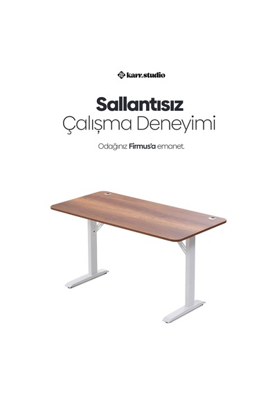 Firmus Dayanıklı Çalışma Masası - 140x70 - Barok