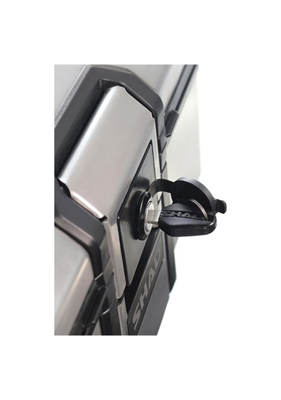Shad Tr-55 Motosiklet Metal Arka Çanta Titanyum