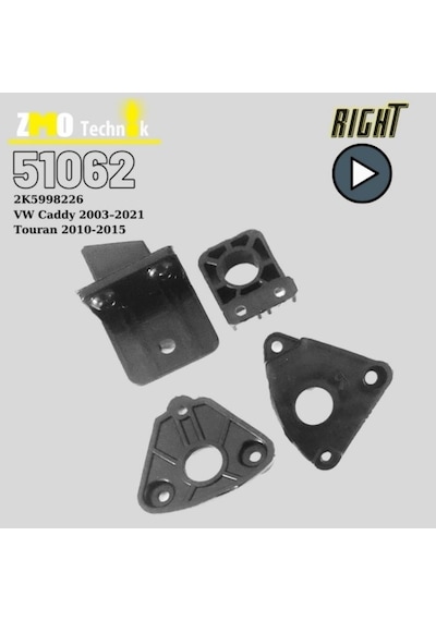 Caddy Trendline Far Tamir Kiti Sağ 03 - 09 2k5998226