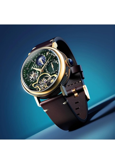 Earnshaw Es-8309-02 Erkek Kol Saati Altın