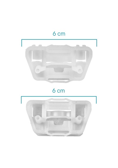 Jaguar X-Type için Ön Cam Kriko Plastiği-Sağ-Sol-SET