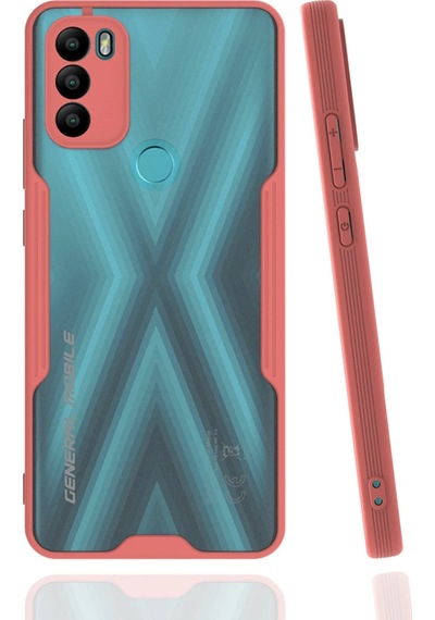 Newface General Mobile Gm 21 Plus Kılıf Platin Silikon Glblseme - 5 - Pembe