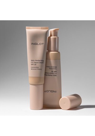 Inglot Cc Cream Spf 30 Cilt Tonu Eşitleyici Vegan Ten Kremi 505 Cc 505 Sıcak Bej