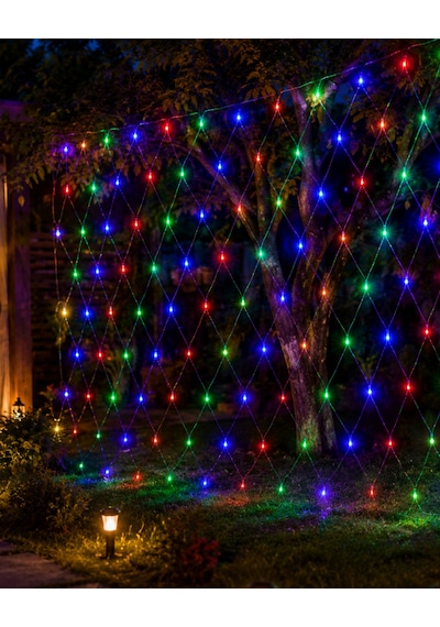 Led - 391 - File Işık Dekoratif Ağ Led Aydınlatma İç Me Balkon - Spt-gld - Bahçe Süsü Sıcak Işık