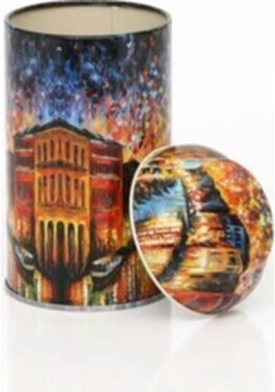 Ef088-04 Afremov Venice Desenli Baharatlık 0,9 Lt Çok Renkli