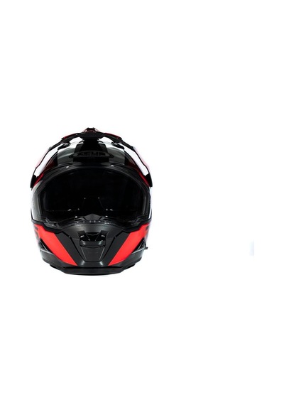 Zeus ZS-913 BF8 Kapalı Motosiklet Kaskı Siyah - Kırmızı