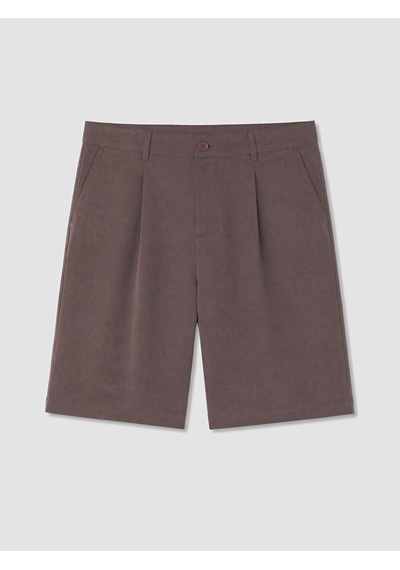 Lcw Vision Kahverengi Loose Fit Erkek Şort