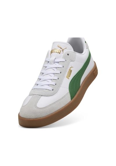 Puma Club Beyaz Erkek Sneaker Beyaz-grı-yesıl Çok Renkli