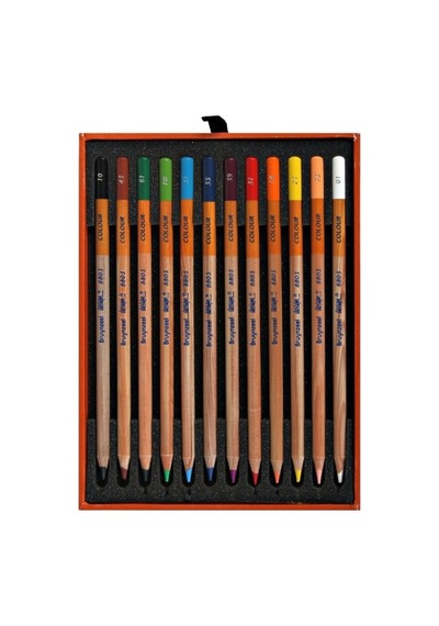 Bruynzeel Design Seri Sanatsal Kuru Boya Kalem Seti 12li Lüx Kutu B8805h12 Diğer