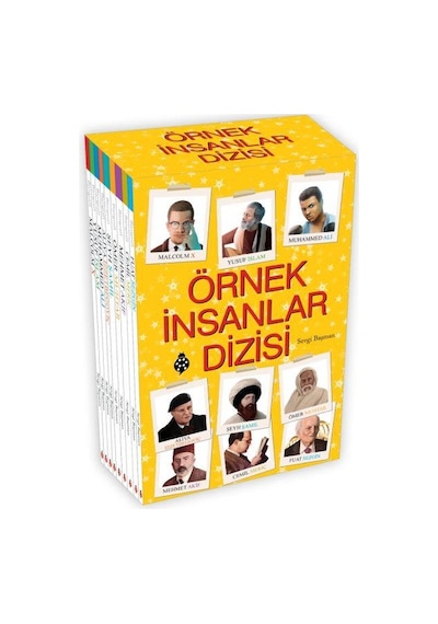 Örnek İnsanlar Dizisi - 9 Kitap Takım - Sevgi Başman - İlkGençlik Yayınları