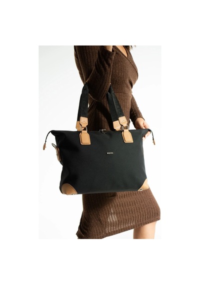 Just Polo Kadın Siyah Taba Uzun Askılı El Ve Omuz Çantası Büyük Boy 232180m Beyaz 05774136