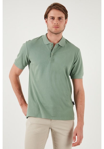 Buratti Erkek Polo Yaka T Shirt 5902127 Elma Yeşili Elma Yeşili
