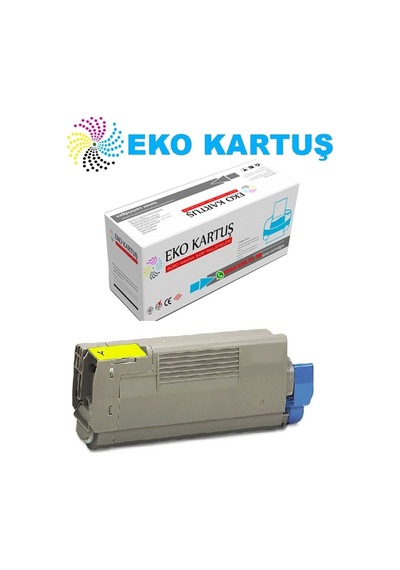 Oki C3200/ Oki C3200n Uyumlu, Toner 42804580 Mavi