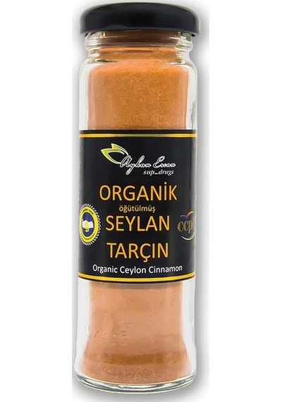 Ayhan Ercan Toz Organik Seylan Tarçını 40 G