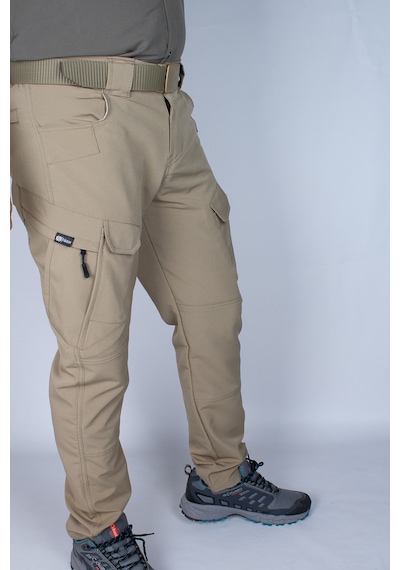 Nikbin Tactical Taktik Pantolon Outdoor Kargo Cep Likrali Yazlık -bej Bej