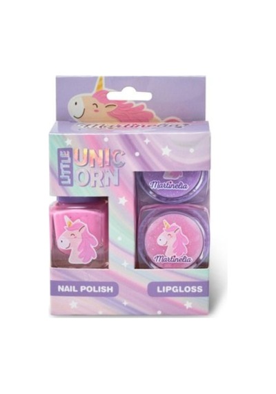 Çok Renkli Little Unicorn Kız Çocuk 3'lü Makyaj Seti Diğer