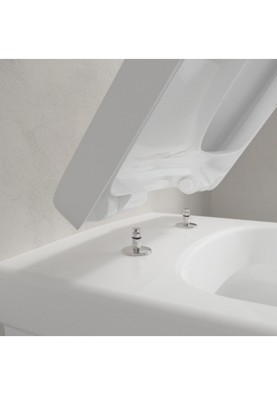 Villeroy and Boch 5685HR01 Architectura Kenarsız Duvara Monte Klozet, Yumuşak Kapanma Özellikli - 370 x 530 mm