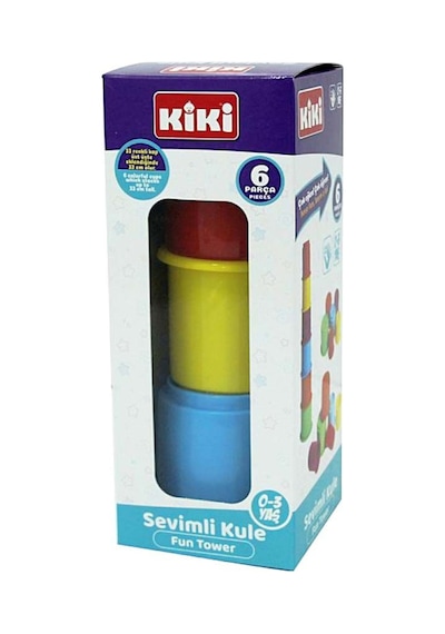 Sevimli Hayvanlar Bultak + Silindir Bardak Kule + Bul Tak Puzzle