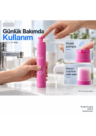 Yues Gs-009f Karpuz Aromalı Florürlü Pompalı Diş Macunu 60 G Beyazlatma
