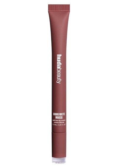 Huda Beauty Liquid Matte Mousse - Kadifemsi Bitişli Likit Ruj - Berry Brown Diğer