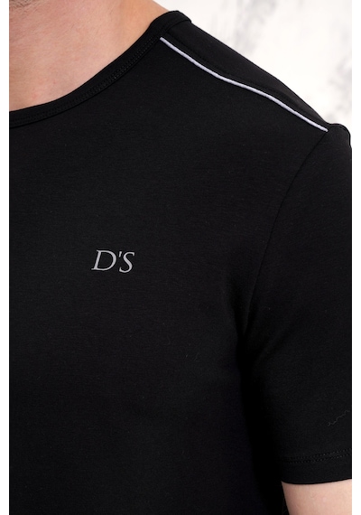 D's Damat Ds Damat Maschio Pamuk Şort Takım Siyah Ds5011 R001 Siyah
