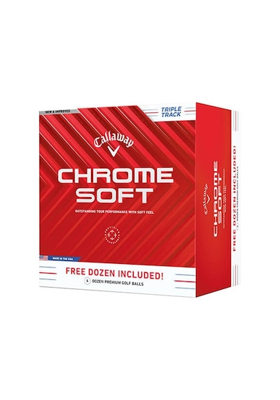 Callaway Bl Cg Chrome Soft 24 Trpltrk Golf Topu - 3lü Karışık