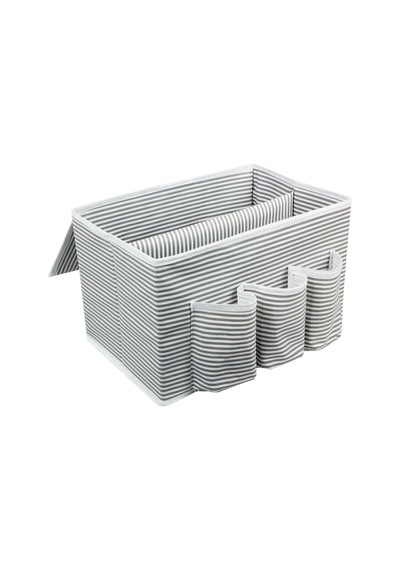 Başucu Düzenleyicisi Organizer Kutu Kumaş 10 X 15 Beyaz Diğer