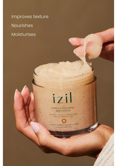 Amber Exfoliating Body Scrub 275g, Peeling Ve Derinlemesine Besleyici