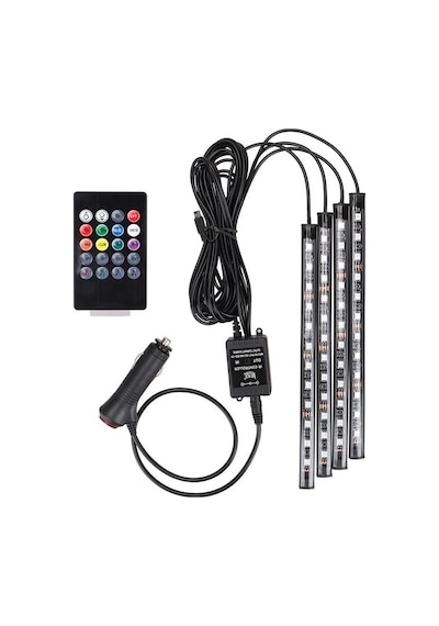 12 Ledli Oto Içi Ayak Altı Led Işık (487190767)