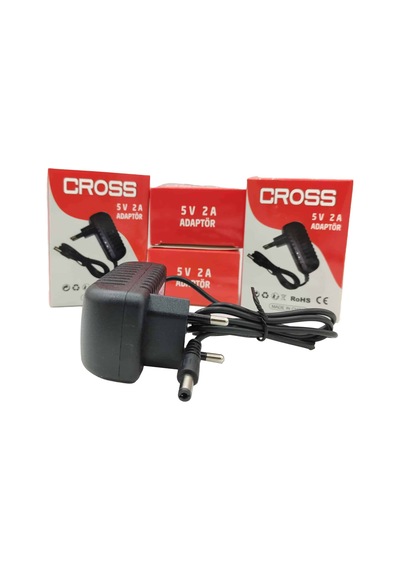 Ren.ga.renk 5v 2a 5.5 2.5mm Adaptörü Cross Rengaren Standart