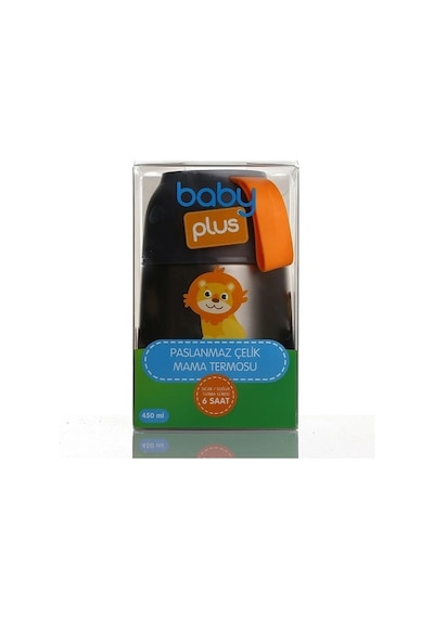 Baby Plus Vakumlu Çift Taraflı Bebek Mama Saklama Termosu 450 Ml