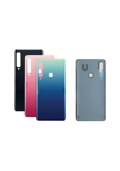 Samsung Galaxy A9 2018 A920f İle Uyumlu Arka Pil Kapak Siyah